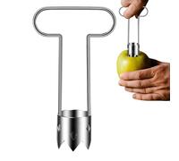 WJnflQN Utensile per snocciolare, manico ergonomico in acciaio , per pomodoro, kiwi, per cucina, casa, viaggi, ristorante