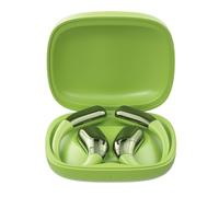 WJPUELUO Cuffie Bluetooth Aperte,Open Ear Auricolari Wireless,20 Ore di Riproduzione,Microfono con cancellazione del Rumore per chiamate Chiare,Perfetto per Sport,Corri e attività,Verde,5.9in
