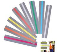 WJRQD Strisce di Lettura Guidate, 8 PCS Righelli di Tracciamento per Dislessia Segnalibri, Guida alla Lettura per La Lettura di Segnalibri per Bambini, Insegnanti, Dislessia Persone (Multicolore)