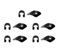 Wjsdsg 5/10set Bike Cable Base Guide Biciclette Linea Cavo Freno Base Fissa Stick-On Guide Cshaped Clip Fibbia