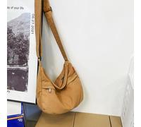 WJUHYGTF Borsa A Tracolla in Tela Da Donna Borsa A Tracolla Grande Capacità, Casual Zipper Hobo Grande Capacità Vintage Shopper Tote Bag Estetico Multiplo,Giallo