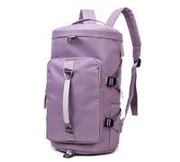 WJUHYGTF Borse Sportive, Grande Borsa Sportiva Con Scomparto Per Scarpe E Scomparti Multipli Leggeri Separati A Secco Bagnati Da Palestra Impermeabile Unisex Uomo Donna,F