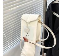 WJUHYGTF Outlet Borse Con Patta, Divertente Piccola Borsa A Tracolla Quadrata 2024-Nuove Tasche Con Patta Elegante Cool Per Donne E Signore Switch,Bianca