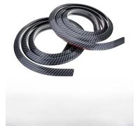 WJUSYH 2 Pezzi Listello Passaruota per Citroen Berlingo C1 C2 C3, Passaruota Sopracciglio Auto, Rivestimento del Parafango della Ruota Dell'auto,B/Carbon Fiber