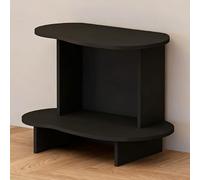 WJVXDP Cabinet Audio, Espositore for Cd Aperto | Rack di Stoccaggio Multifunzionale for Giradischi Domestico, Adatto for Dvd, Libri e Dischi di Gioco(Black)