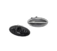 Wjwftcmk 2x Indicatori Direzione Laterali Dinamici A LED Lampeggiante Sequenziale Per Peugeot 307 206 407 107 Indicatore Dello specchio(A)