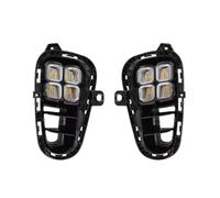 Wjwftcmk Faro Anteriore Per Kia Per RIO 2017-2020 | DRL Led Luci Marcia Diurna Luce Indicatori Direzione Faro Lampada Fendinebbia