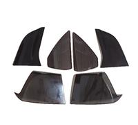Wjwftcmk Per Tesla Per Modello Per 3/Y Copertura Fanale Posteriore ABS Nero Accessori Finiture Adesiva Coperchio Protettivo Di Montaggio 6 Pezzi/set Luci posteriori