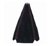 Wjwftcmk Testa Della Leva Cambio Copri-cuffia Universale In Pelle Scamosciata Per Cambio Automatico Accessori Interni Per Auto(Red-Line)