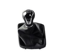 Wjwftcmk Testa Della Leva Cambio Pomello Del Cambio A 5/6 Velocità Per Seat Per Leon III MK3 2012-2020 LHD Con Leva Cuffia Antipolvere Accessori Per Auto(6 Speed-Black)