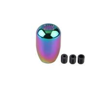 Wjwftcmk Testa Della Leva Cambio Pomello Del Cambio Universale In Alluminio A 5 Marce Per Manuale Accessori Per Interni Auto(Colorful)