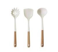 WJWINER Set Utensili da Cucina, 3 Pezzi Spatola Silicone Cucina, Spatola in Silicone, Antiaderente, Resistente al Calore, Per Contenere, Friggere e Mescolare il Cibo in Cucina, Cuocere al Forno