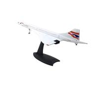 WJXNNON 1: 200 Per Concorde Air France E Concorde British Airways Modello Di Aereo Supersonico In Lega Pressofusa, Esposizione Statica, Regalo(Britain 200)