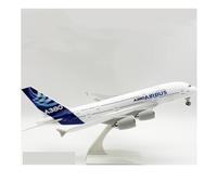 WJXNNON Kit Modello Di Aereo Pressofuso In Resina Da 30 Cm Per Modello Originale A380 In Scala 1/240 Con Ruote Per Aereo Da Collezione