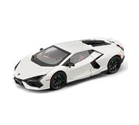 WJXNNON Modelli di Auto Pressofuse in Lega Lambor Revuelto, Giocattoli, Supercar, 4 Porte, Veicoli Aperti, Regali, Scala 1:24(White)