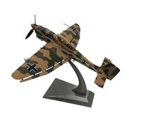 WJXNNON Per il modello di aereo da caccia in lega Ju-87 del bombardiere in picchiata tedesco della seconda guerra mondiale, in scala 1:72.