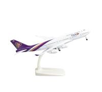 WJXNNON per Il Modello di Aereo in Lega B747 della Thai Airways, Carrello di Atterraggio Giocattolo, Serie Hobby, 20 Cm