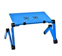 WJYLM lega di alluminio della Tabella del computer portatile registrabile pieghevole Computer Desk Notebook supporto da tavolo Computer da tavolo per divano-letto, scrivania pieghevole Riser,HH3468...