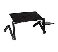 WJYLM lega di alluminio della Tabella del computer portatile registrabile pieghevole Computer Desk Notebook supporto da tavolo Computer da tavolo per divano-letto, scrivania pieghevole Riser,HH3468...