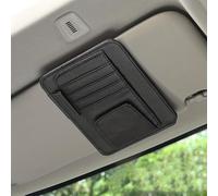 WJYZNB Portaoggetti per Visiera Auto, Compatibile con Golf MK5 MK6 MK7 GTI, Accessori per riporre Oggetti,Black