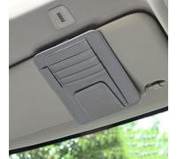 WJYZNB Portaoggetti per Visiera Auto, Compatibile con Golf MK5 MK6 MK7 GTI, Accessori per riporre Oggetti,Grey