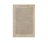 WJZJSVWTAU The “My Life in Weeks” Motivational Poster - Visual Perspective on Time, Premium Printed Wall Decor for Bedroom, Living Room, or as a Graduation Gift(Unframed,12x18inch(30x45cm))