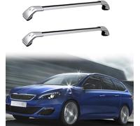 WJZXWJZC Auto Portapacchi Barre Trasversali,per Peugeot 308 SW 2014 2015 2016-2020 Alluminio Tetto Esterno