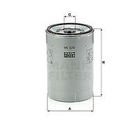 WK 1070 x MANN-FILTER Filtro carburante per ,FENDT,HEULIEZ,HYUNDAI,IVECO,MERCEDE