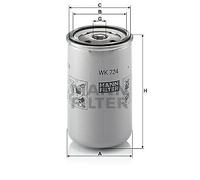 WK 724 MANN-FILTER Filtro carburante per ASTRA,GAZ,IVECO