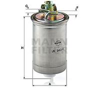 WK 842/4 MANN-FILTER Filtro carburante per SEAT,VW