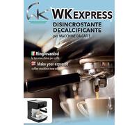 WK Decalcificante Igienizzante Professionale per Macchine del Caffè | Sciogli Calcare | 5 Bustine