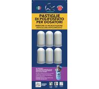 WK Polifosfati per Caldaia Ricarica Universale da 6 Pastiglie di Polvere
