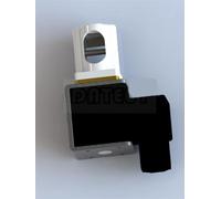 WK10 Valvola a manicotto normalmente chiusa Pressione di rottura a pressione Micro elettrovalvola a membrana Valvola a manicotto Valvola di arresto 24VDC(ID6mm OD9mm)