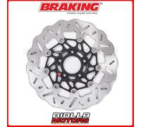 WK106L DISCO FRENO ANTERIORE SX BRAKING HARLEY DAVIDSON FLHTCUI ELECTRA GLIDE UL