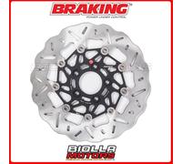 WK106R DISCO FRENO ANTERIORE DX BRAKING HARLEY DAVIDSON FLHTCUI ELECTRA GLIDE UL