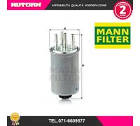 Filtro carburante MANN-FILTER WK 829/4