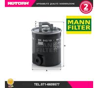 Filtro carburante MANN-FILTER WK 842/19