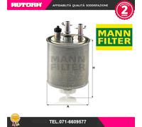 MANN-FILTER WK 9022 Filtro carburante - per Autovetture + veicoli commeriali
