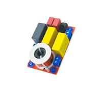 WKabnkn 100 W Altoparlante Divisore di Frequenza Scheda Treble Bass 2 Vie Potenza Suono Crossover Filtro di Frequenza Distributore Modulo Metallo Crossover