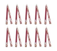 WKabnkn 10Pcs Cheer Archi Titolare Pompon Cinghia Cordino Attrezzature di Stoccaggio Regolabile Cheer Pompon Holder Per Ragazza Adolescente Cheerleading Regali Per Ragazza, Marrone 4., Taglia unica