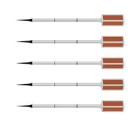 WKabnkn 5Pcs Alta Luminosità LED Luci Strada Solari Led Lampeggiante Barricate Solari Luce per vialetti Giardini e Percorsi Impermeabile Luci Stradali