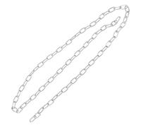 WKabnkn Catena d'attaccatura d'acciaio galvanizzata alla moda di 100cm per gli alimentatori dell'uccello delle lampade e dei progetti artigianali della catena del mestiere, 1.5mm, come descritto, come