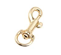 WKabnkn Clip a molla ad alta resistenza per l'uso quotidiano e da viaggio spallacci fibbia innesca bulloni a occhiello girevole chiusura a gancio portachiavi a molla ad alta resistenza, Misura unica