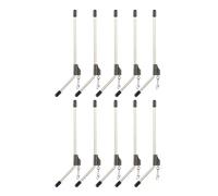 WKabnkn Installa rapidamente le girelle da pesca in PVC con design resistente ai grovigli, migliora i sistemi di gestione della linea Connettori per lenza da pesca