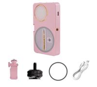 WKabnkn Luce estensibile della macchina fotografica del telefono Temperatura di colore regolabile Bagliore morbido naturale per la creazione di contenuti Luce di riempimento per il telefono