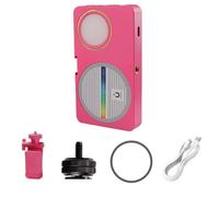 WKabnkn Luce estensibile della macchina fotografica del telefono Temperatura di colore regolabile Bagliore morbido naturale per la creazione di contenuti Luce di riempimento per il telefono