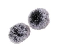 WKabnkn Parabrezza piccolo con riduzione del rumore, spugna e lavabile in lavatrice, design microfoni antivento per microfoni antivento Deadcat