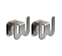 WKabnkn Porta pantofole da parete senza punzonatura per bagno e WC Scarico a parete Slipper Scaffale con gancio Pratico portascarpe multifunzionale organizer per pantofole