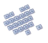 WKabnkn Portatile 21 Love Not Carveds Trasparenti Keycaps PC Retroilluminato MAO Profilo Per La Digitazione Notte Studenti di Codifica MAO Altezza Keycaps