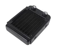 WKabnkn Radiatore di Alluminio dello scambiatore di Calore di 8 Tubi Per PC CPU CO2 Acqua Cool Computer G1/4 "Alluminio Con Tubo di Raffreddamento Ad Acqua